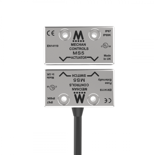 MS5-SS-21-DC-03M MAGNASAFE STAINLESS STEEL SAFETY SWITCH :  3 METER